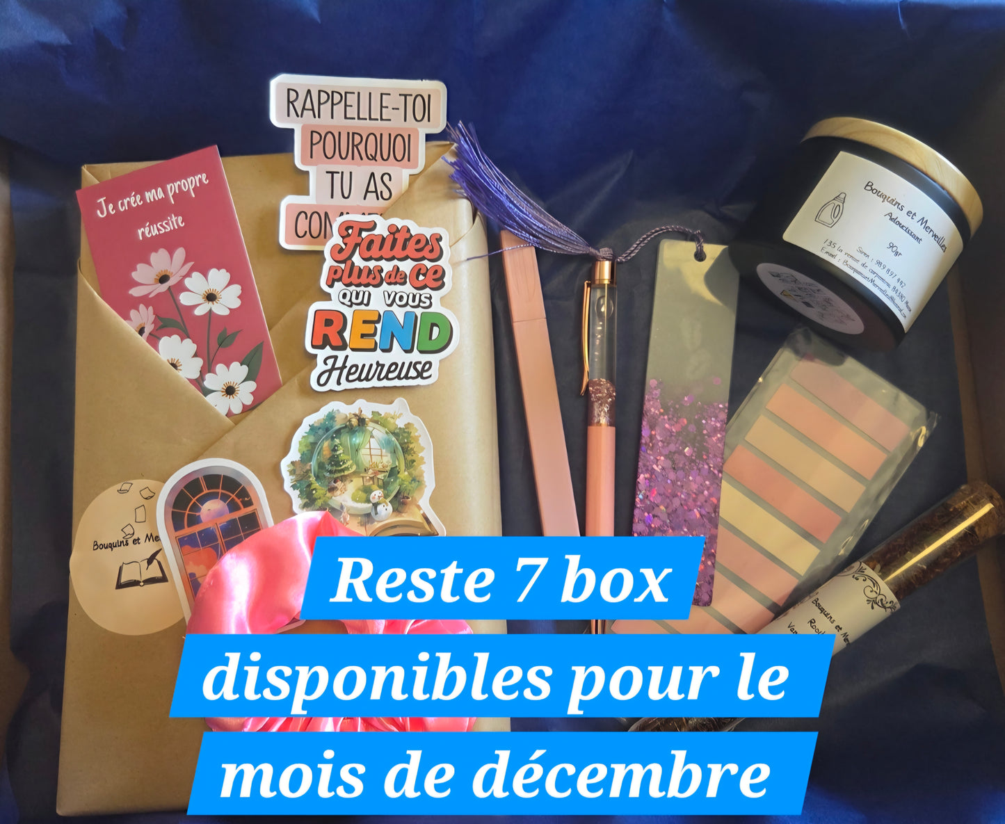 Abonnement 3 mois - Box livresque Mensuelle