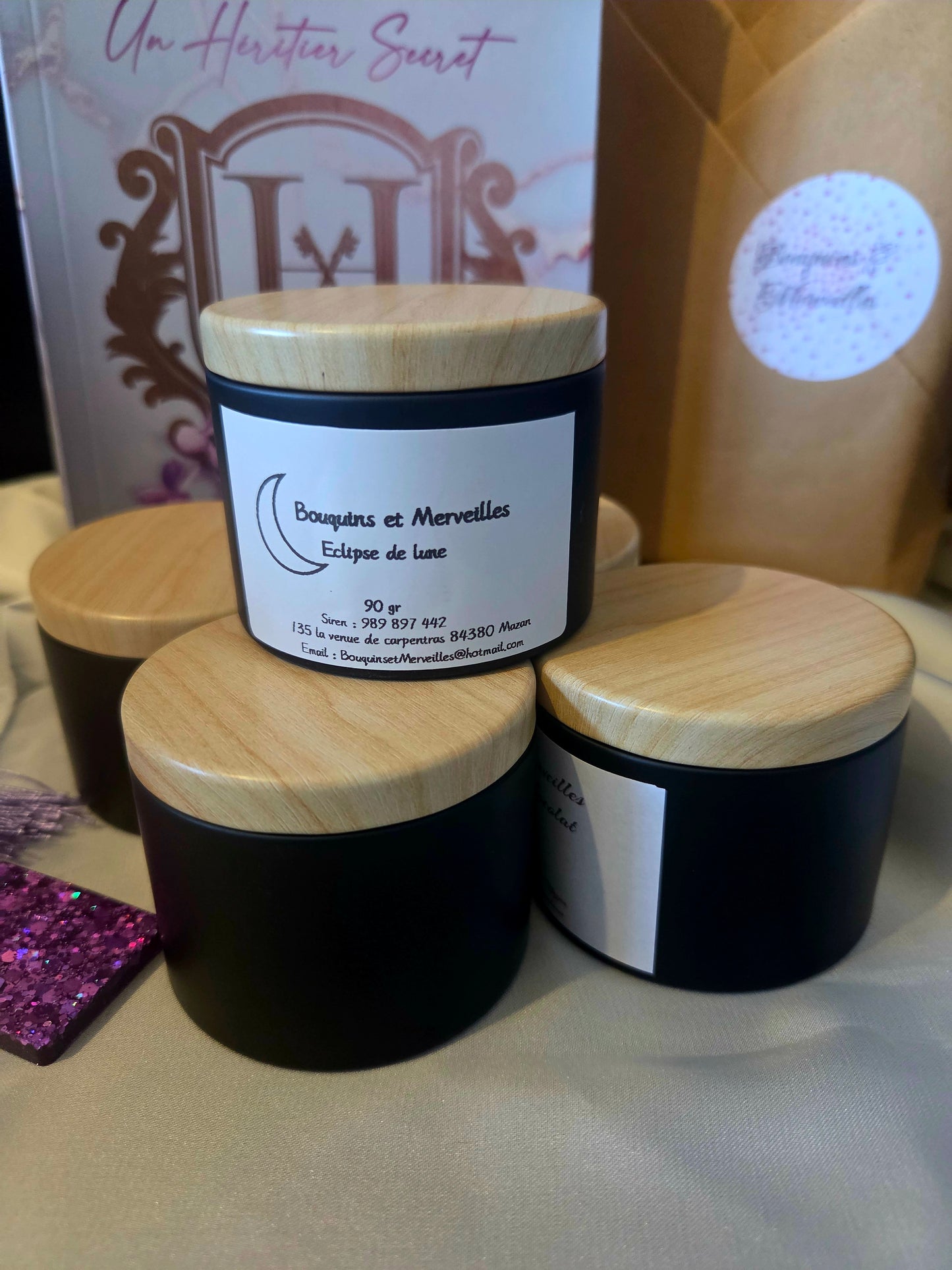Bougie parfumée - Eclipse de lune