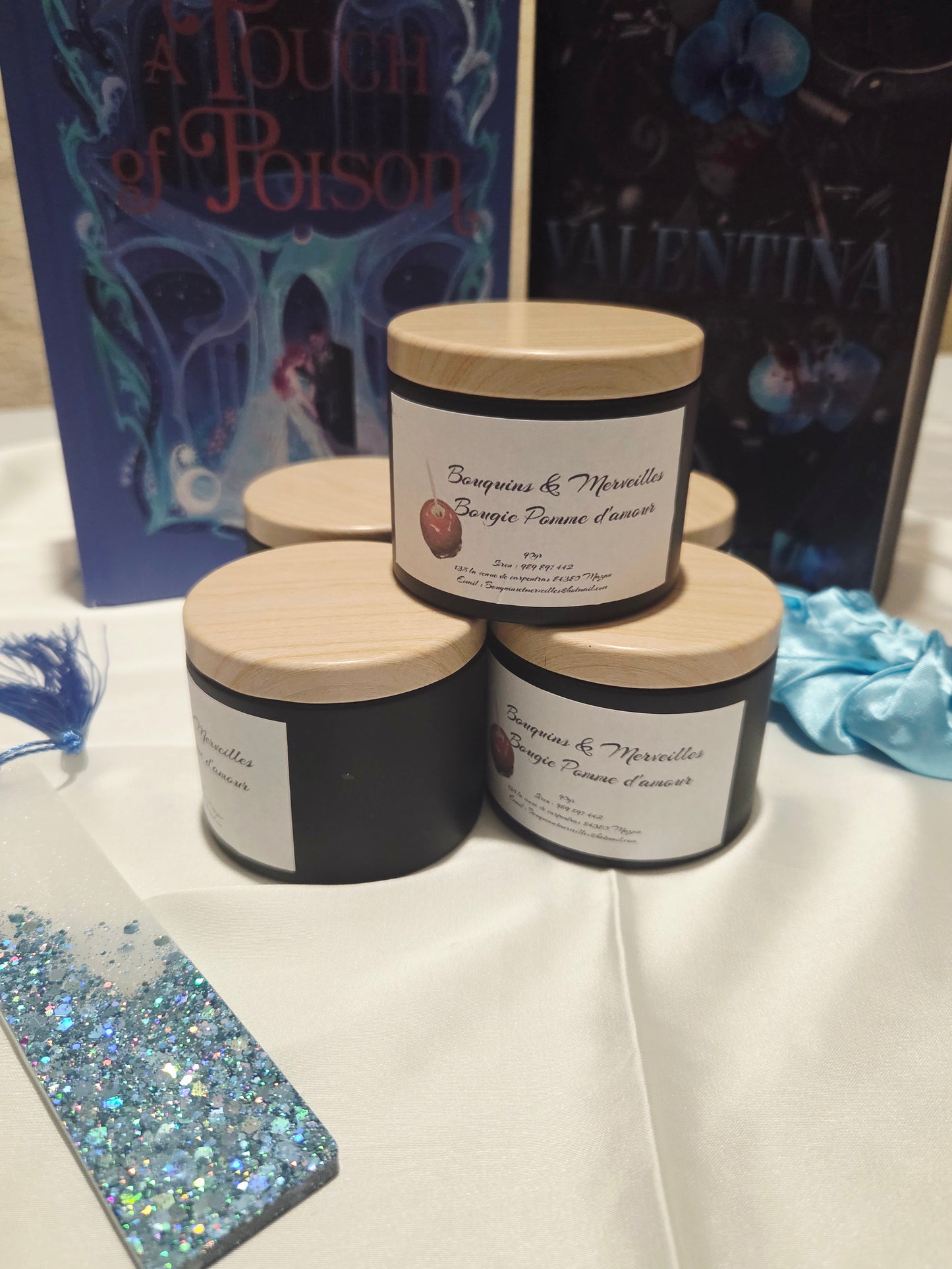 Bougie parfumée - Pomme d'amour