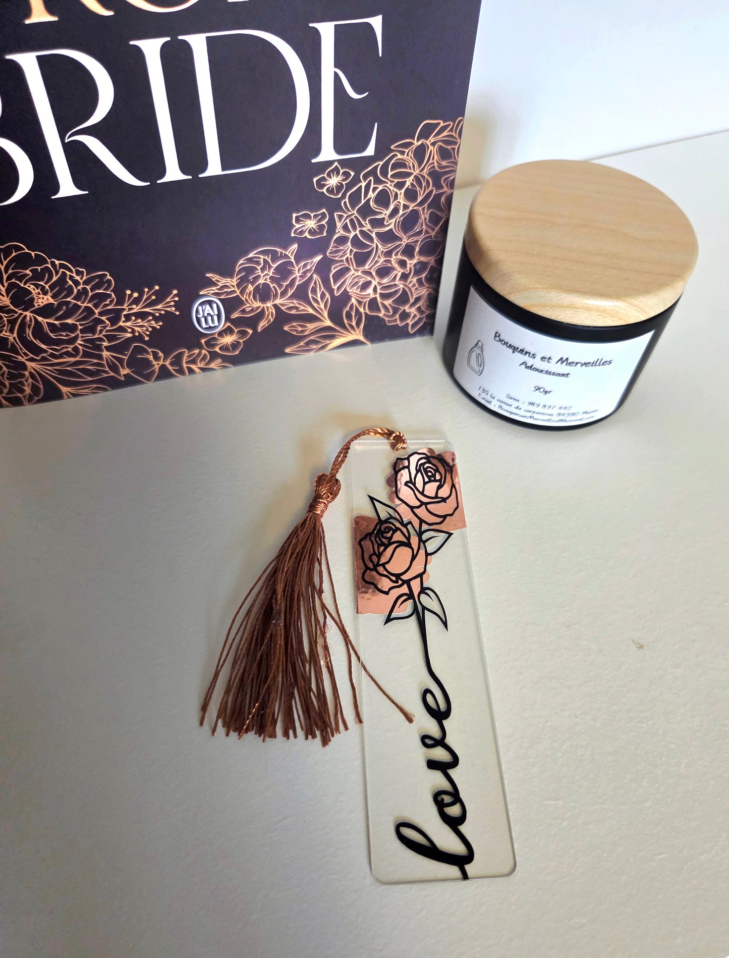 Marque-pages acrylique