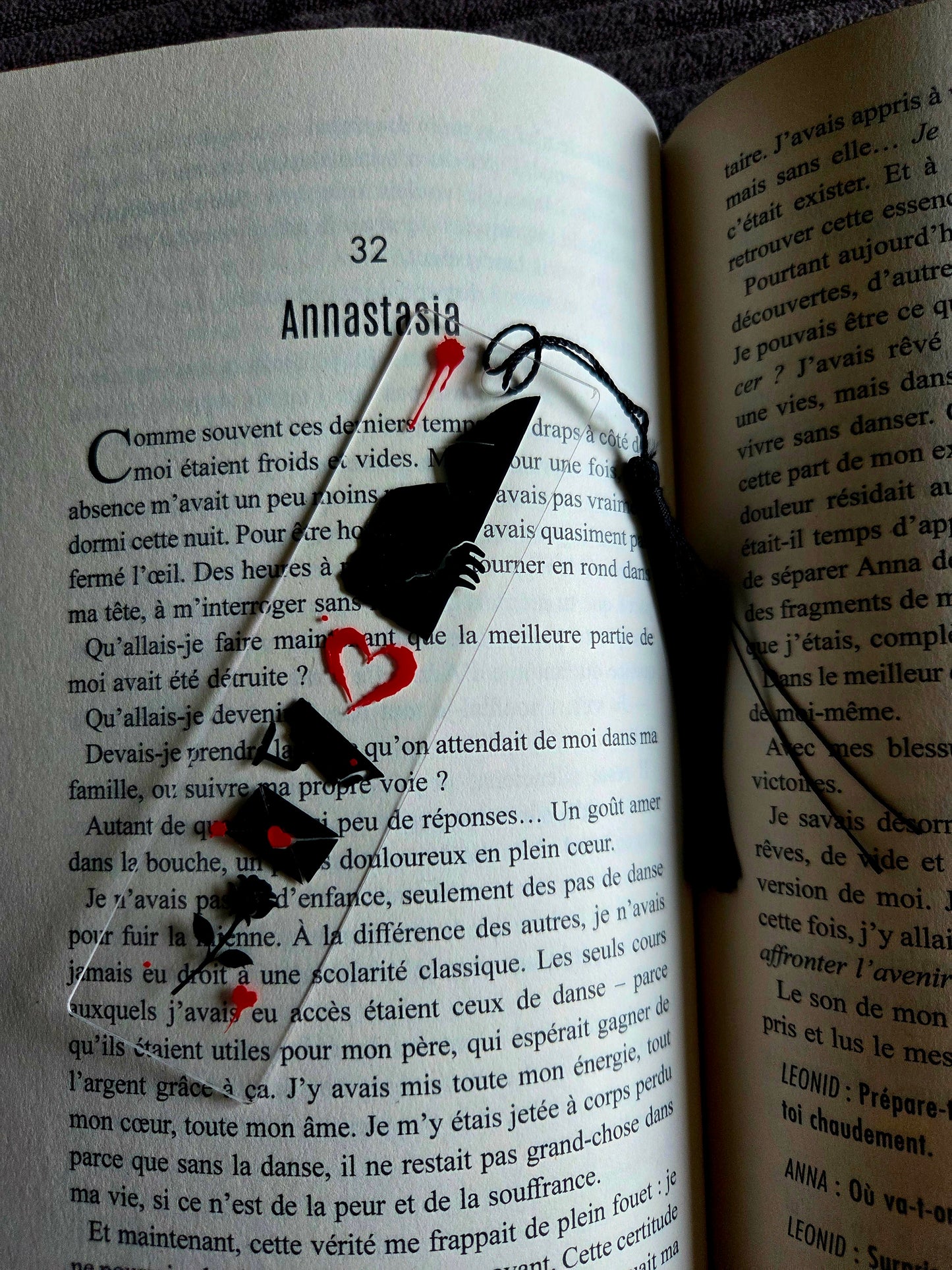 Marque-pages acrylique