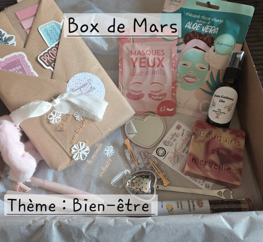 Abonnement 3 mois - Box livresque à thème Mensuelle