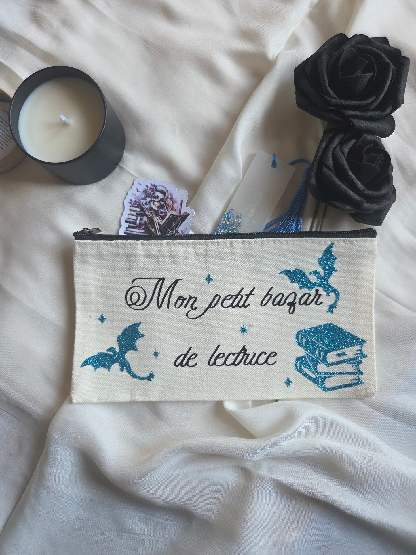 Trousse " Mon petit bazar de lectrice "