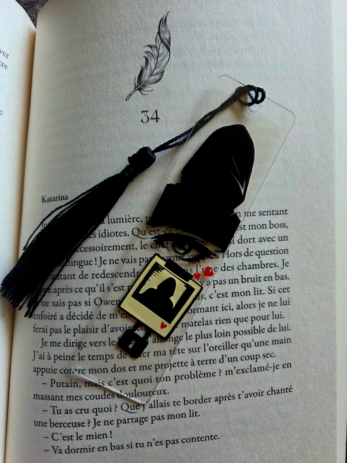 Marque-pages acrylique