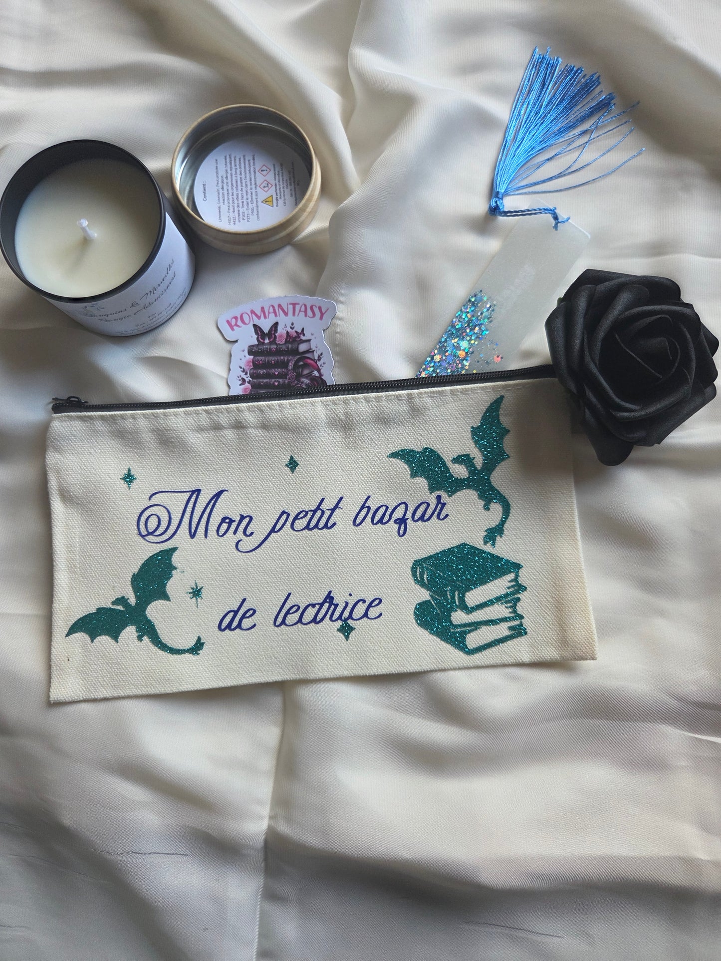 Trousse " Mon petit bazar de lectrice "