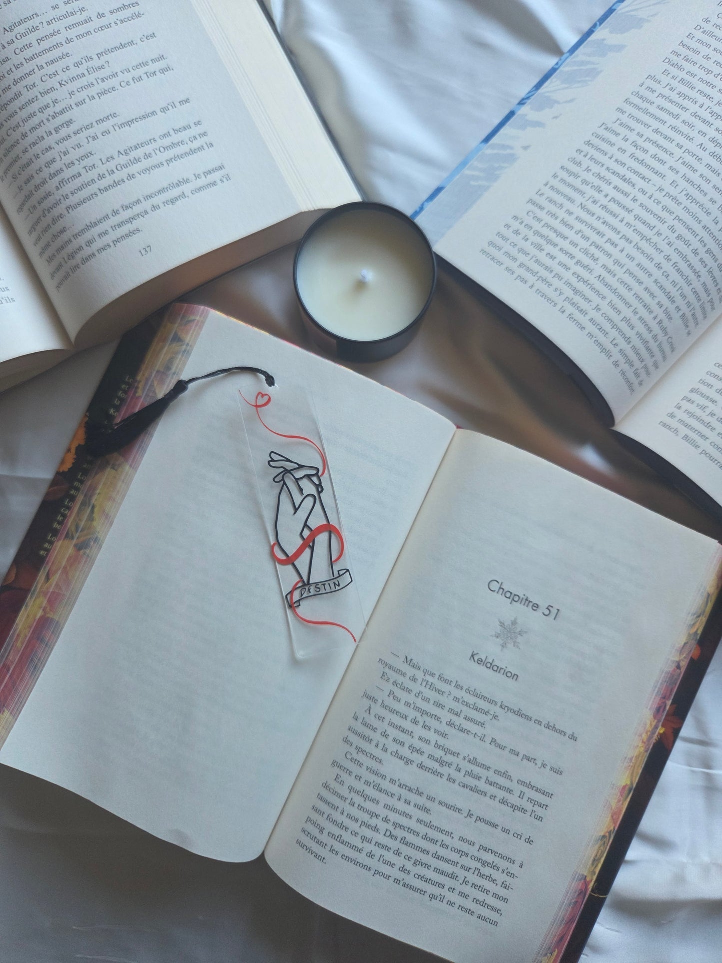 Marque-pages acrylique