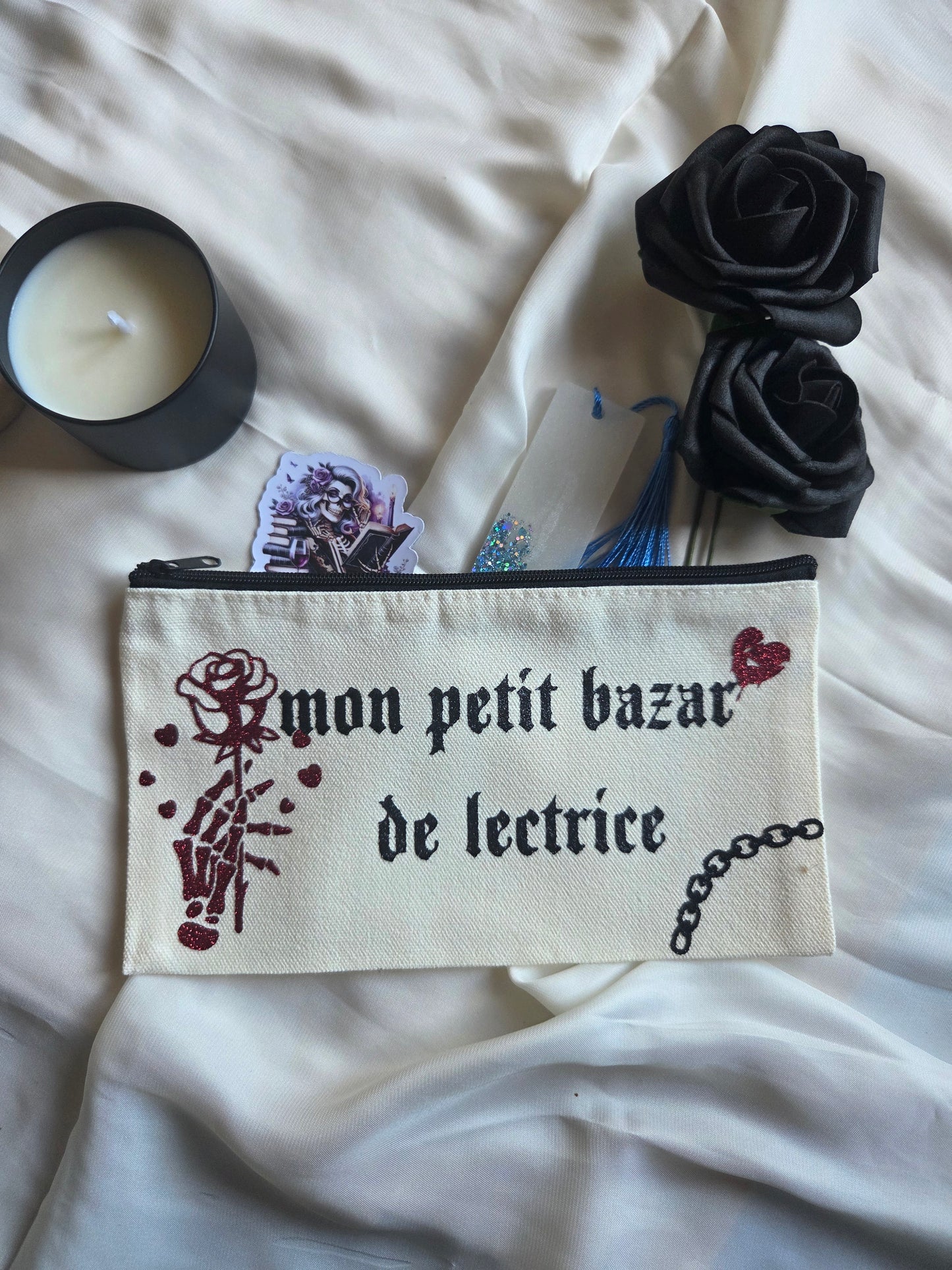 Trousse " Mon petit bazar de lectrice "