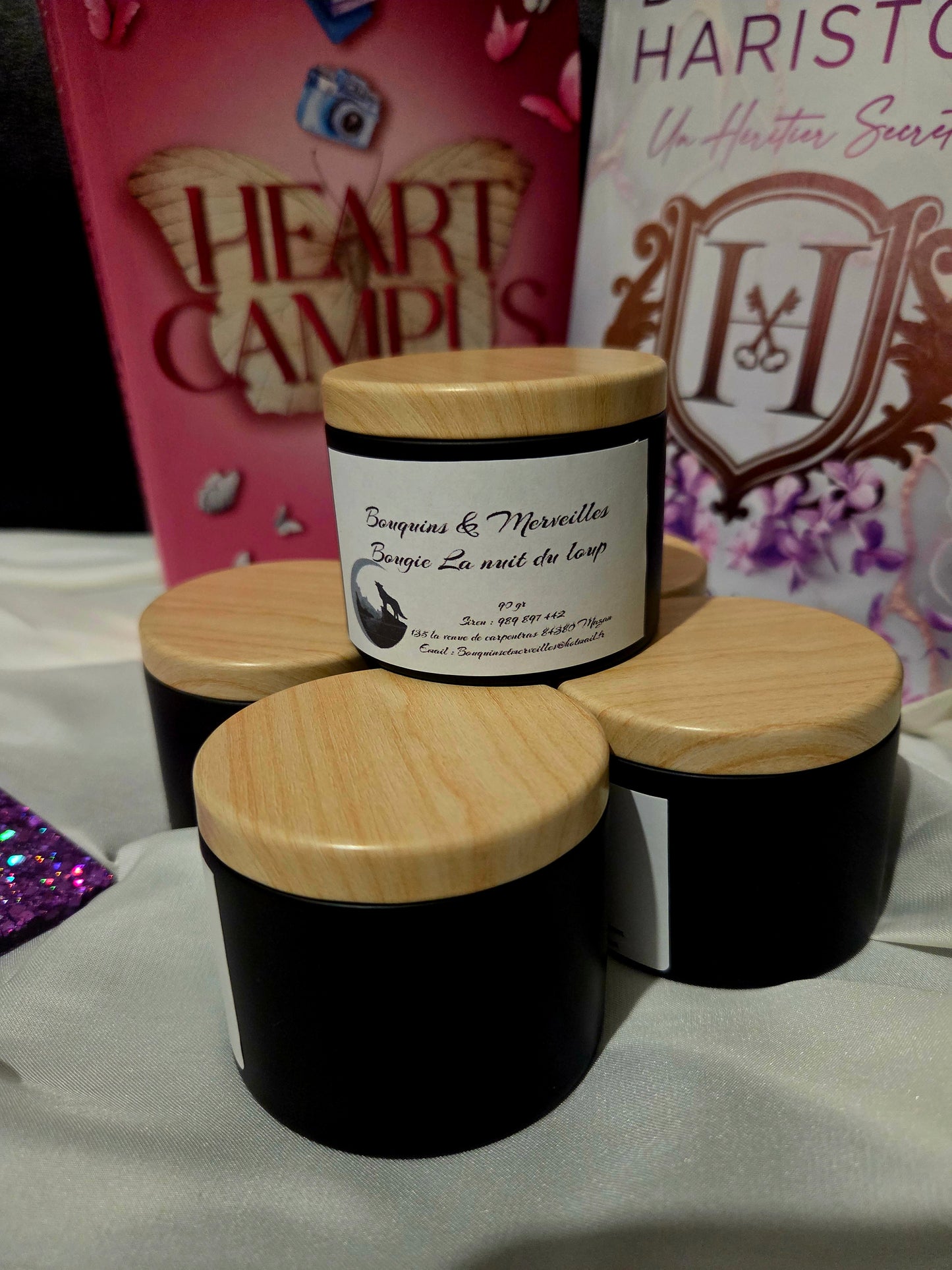 Bougie parfumée - La nuit du loup