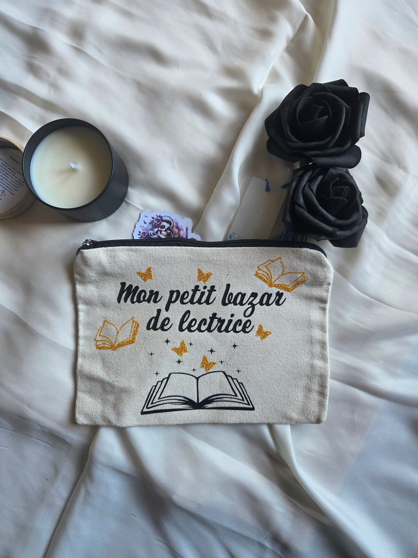 Trousse " Mon petit bazar de lectrice "