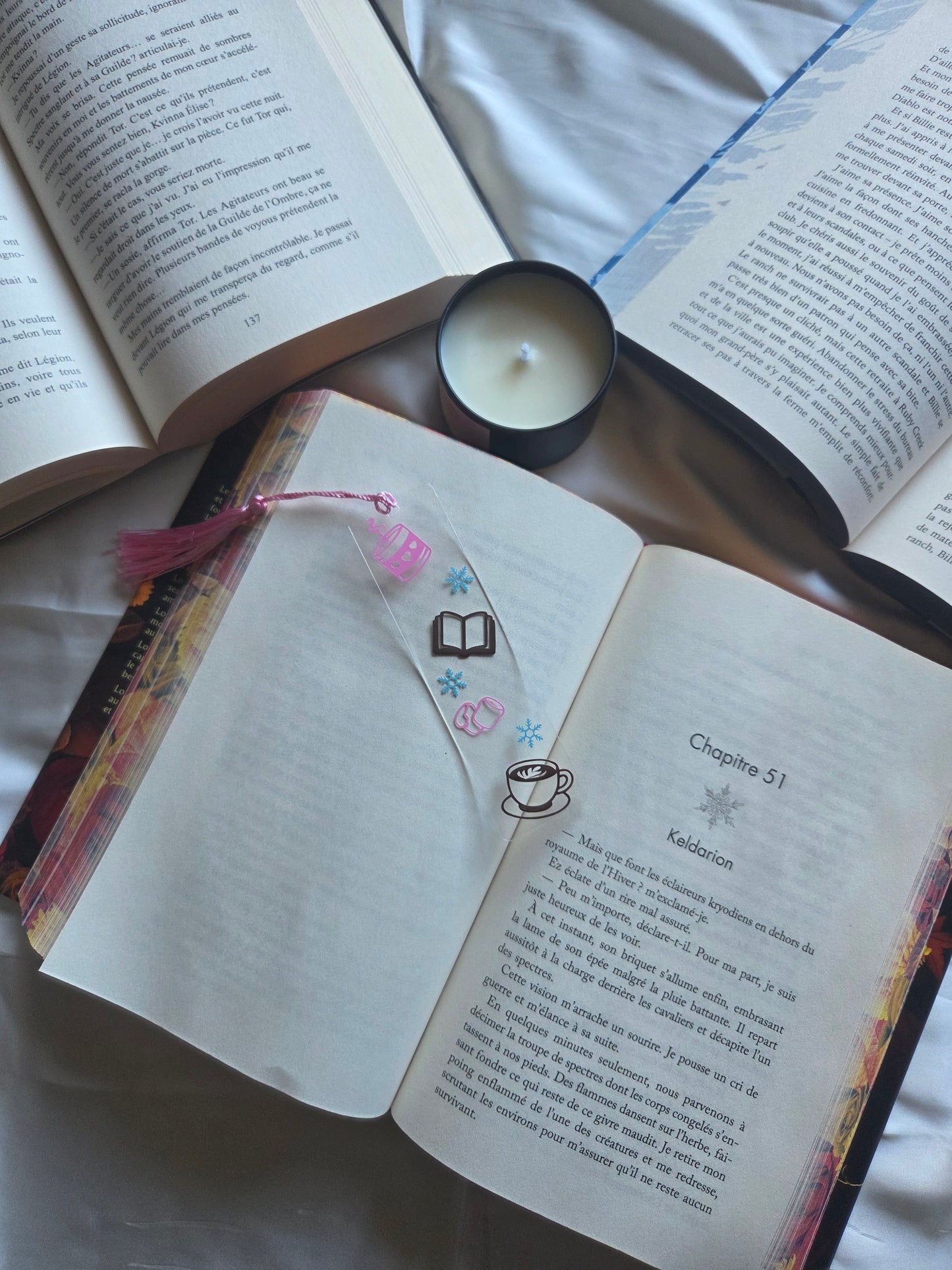 Marque-pages acrylique