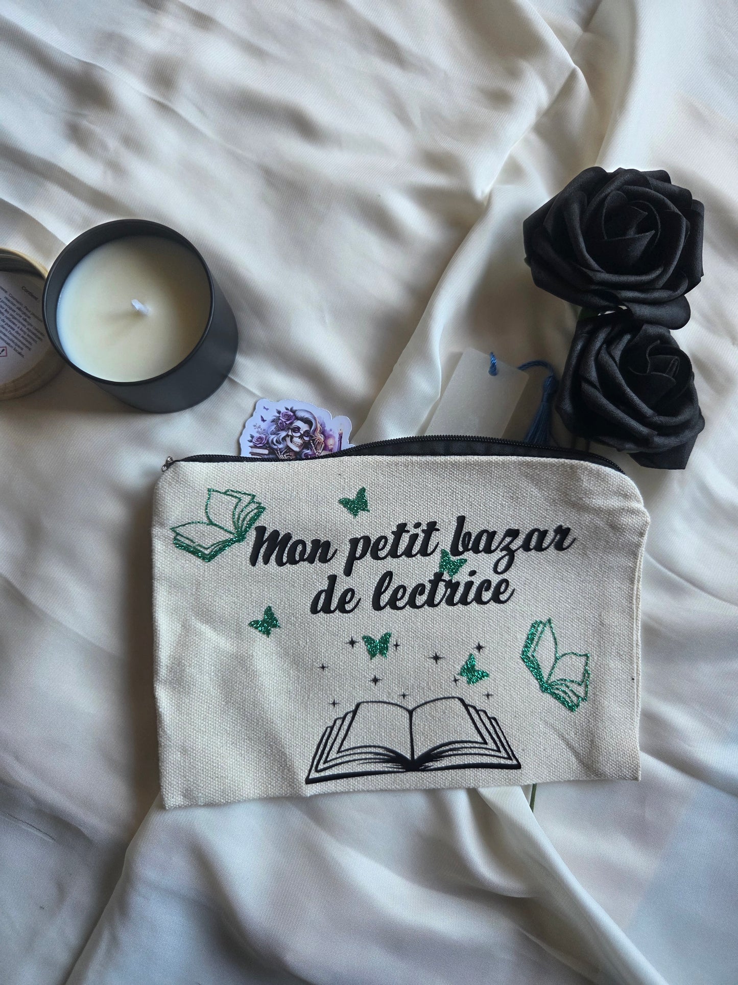 Trousse " Mon petit bazar de lectrice "