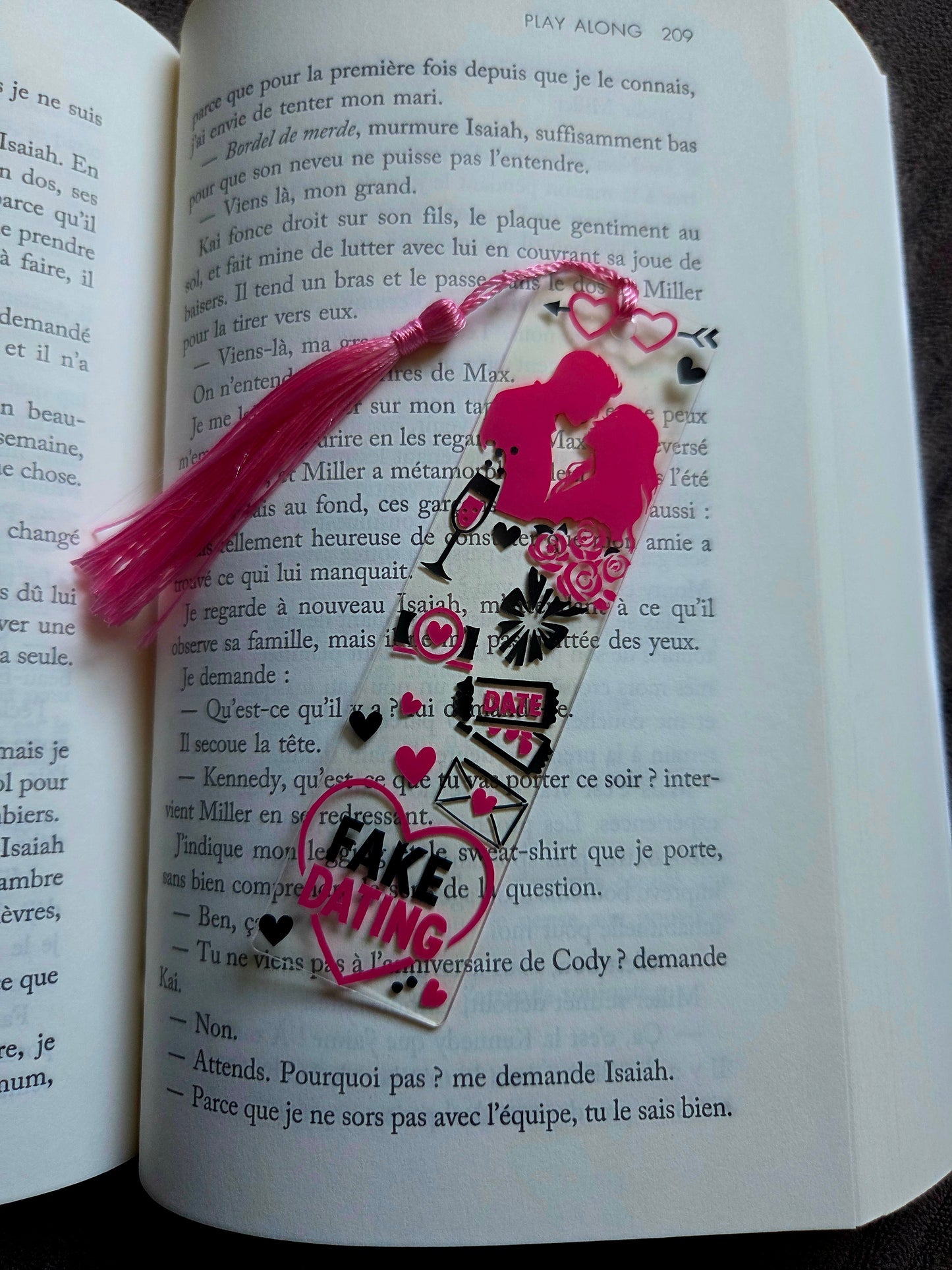 Marque-pages acrylique